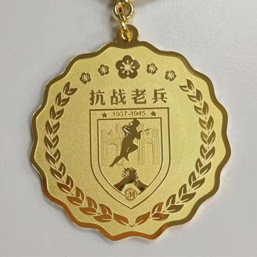 湖南抗战老兵纪念章
