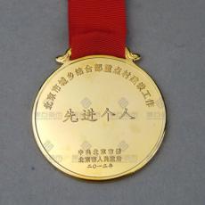 北京先進(jìn)個人獎牌